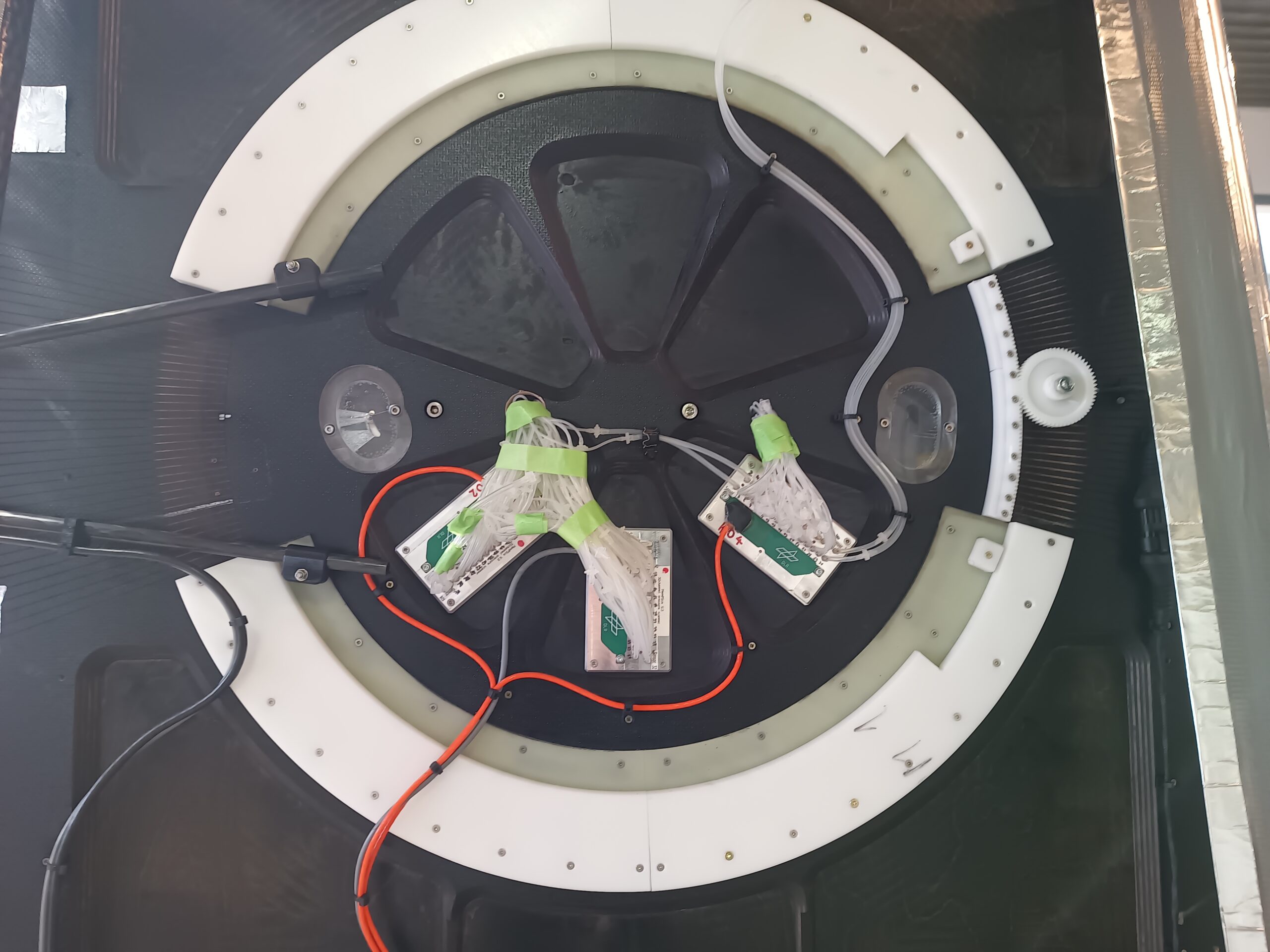 Mobile Windtunnel mounting pad